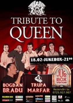 Concert Tribut Queen cu Marfar si Bogdan Bradu in Jukebox Venue