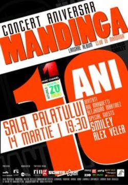 AMANAT - Concert aniversar Mandinga - 10 ani la Sala Palatului