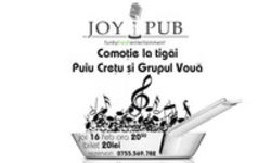 Comotie la tigai cu Puiu Cretu si Grupul Voua in Joy Pub