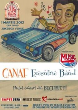 Concert Canaf Excentric Band in Jukebox Venue