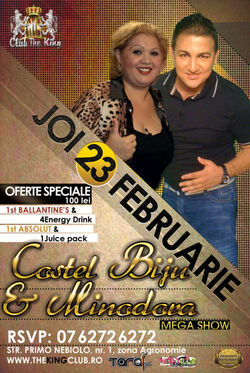 Concert live Costel Biju in The King Club Bucuresti