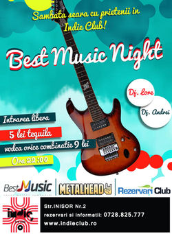 Best Music Night Party in Indie Club