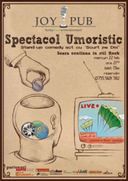 Stand up comedy act cu 