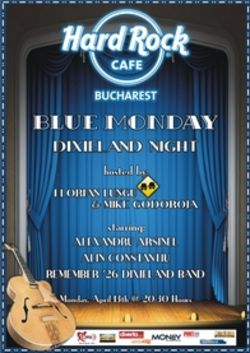 Blue Monday cu Alexandru Arsinel in Hard Rock Cafe