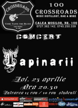 Concert Tapinarii in Bucuresti