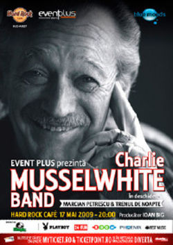 Concert Charlie Musselwhite in Romania