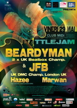 Beardyman & JFB la Cluj-Napoca