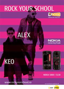 Concert Alex si Keo la Liceul Teoretic `C.A. Rosetti`