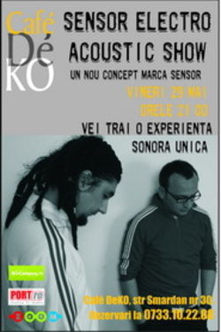 Concert Sensor la Cafe Deko