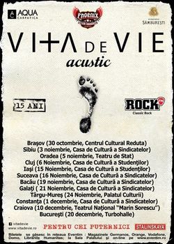 Concert Vita de Vie - Acustic la Casa de Cultura a Studentilor Cluj-Napoca