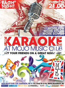 Every night is Karaoke night! @ Club Mojo