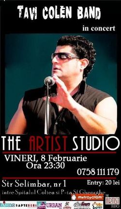 Concert Tavi Colen Band in The Artist Studio