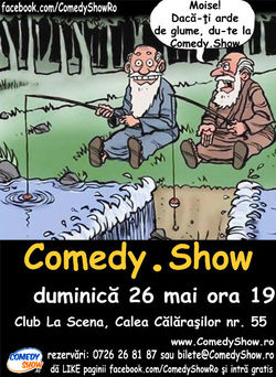 Comedy.Show pe 26 mai