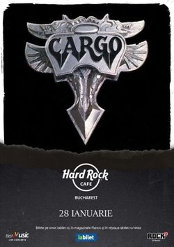 Concert Cargo pe 28 ianuarie la Hard Rock Cafe