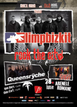 Rock the City: Limp Bizkit, Queensryche si Saga