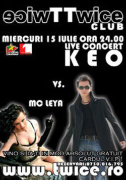 Concert Keo in club Twice