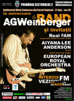 Concert AG Weinberger la Amfiteatrul Mihai Eminescu