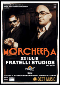 Concert Morcheeba la Fratelli Studios