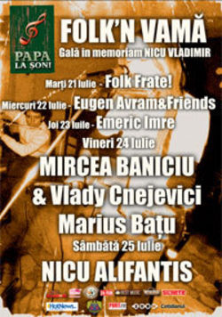 Folk`n Vama - Gala in memoriam Nicu Vladimir
