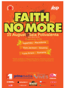 Concert Faith No More in Romania