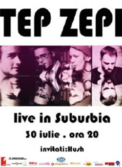 Concert Tep Zepi in Club Suburbia
