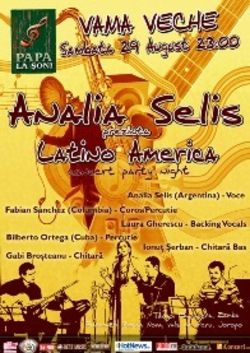 Concert Analia Selis la Vama Veche