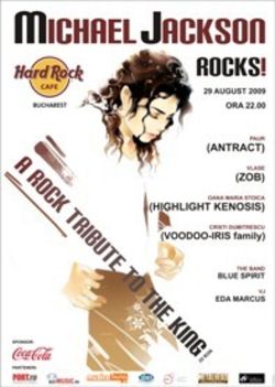 Tribut `Michael Jackson Rocks` la Hard Rock Cafe