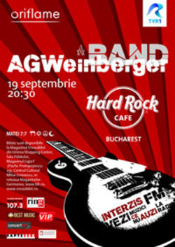 Concert AG Weinberger la Hard Rock Cafe