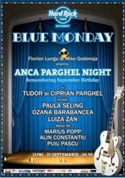 `Anca Parghel Night` la Hard Rock Cafe