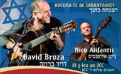 Concert Nicul Alifantis si David Broza la TNB