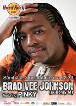 Soul Rock Night cu Brad Vee Johnson featuring Pinky la Hard Rock Cafe