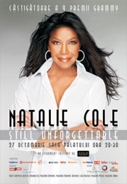 Concert Natalie Cole la Bucuresti