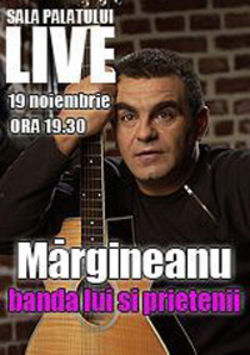 Concert Mihai Margineanu la Sala Palatului, Bucuresti