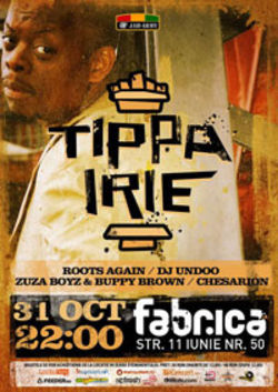 Tippa Irie - Live in Bucuresti