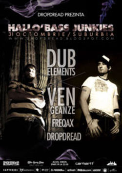 Halloween party in Sububria cu Vengeanze si Dub Elements