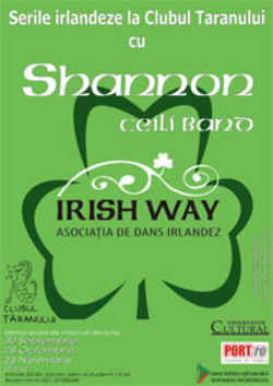 Editie de Halloween a Serilor irlandeze la Clubul Taranului