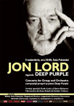 Concert Jon Lord (ex Deep Purple) la Bucuresti