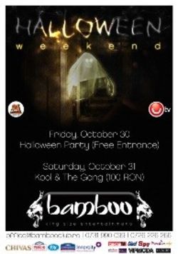 Halloween Party in Club Bamboo Bucuresti