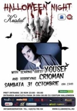 Halloween Night la Kristal Glam Club