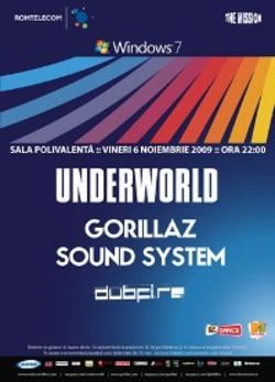 Gorillaz Sound System si Underworld in concert la Sala Polivalenta