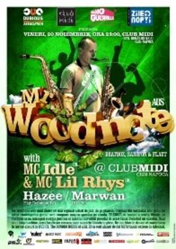 Concert Mr Woodnote in Club Midi