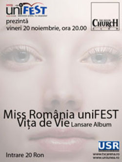 Concert Vita de Vie la Miss Romania uniFEST 2009