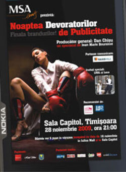 Noaptea Devoratorilor de Publicitate 2009 la Timisoara