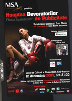 Noaptea Devoratorilor de Publicitate 2009 la Cluj-Napoca