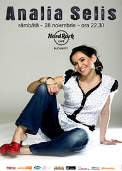 Analia Selis la Hard Rock Cafe