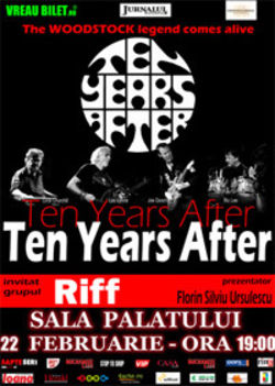 Ten Years After in concert la Sala Palatului