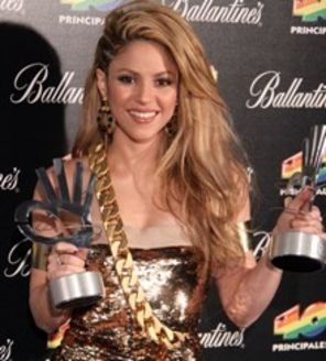 Shakira, senzationala la gala Los 40 Principales (poze)