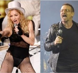 U2 si Madonna in topul castigurilor din turnee in 2009