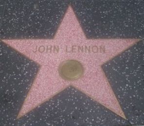 John Lennon a disparut de pe Hollywood Walk of Fame