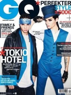 Bill si Tom Kaulitz, in revista GQ